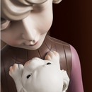 Escultura Boneca Decorativa Lilly Dog Estatueta