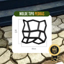 Molde de Piso para Jardins e Calçadas FlexDecor