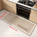Tapete Para Cozinha Antiderrapante Couro Sintético Kitchen