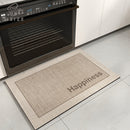 Tapete Para Cozinha Antiderrapante Couro Sintético Kitchen