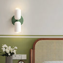 Arandela de Parede Dupla Minimalista Crema