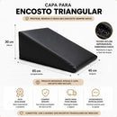 Capa Impermeável para Travesseiro Triangular Ortopédico