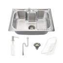 Cuba para Cozinha Gourmet Aço Inox Com Acessórios 60x42