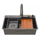Cuba Cozinha Gourmet Inox com Torneira Flexível e Ducha Completa
