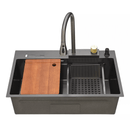 Cuba Cozinha Gourmet Inox com Torneira Flexível e Ducha Completa