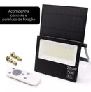 Refletor LED Solar 200W 300W IP67 Placa Ajustável