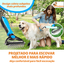 Escova Rasqueadeira Profissional para Cães e Gatos | Pet Desh