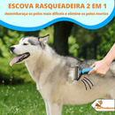 Escova Rasqueadeira Profissional para Cães e Gatos | Pet Desh