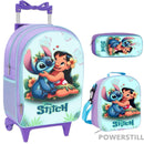 Kit Mochila Lilo & Stitch Feminina Lancheira Térmica e Estojo