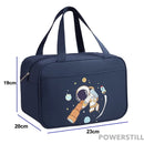 Kit Mochila Astronauta Lancheira Estojo e Chaveiro