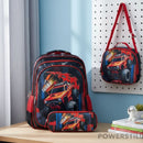 Kit Mochila Escolar 3D Infantil com Bolsa Lancheira e Estojo