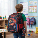 Kit Mochila Escolar 3D Infantil com Bolsa Lancheira e Estojo