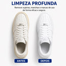 Limpa Tênis North Moon Powerstill - Branco Renovado