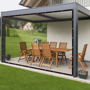 Lona Transparente PVC Reforçada Impermeável para Varanda e Garagem