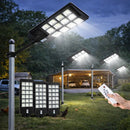 Luminária LED Solar 1000W com Sensor de Presença IP66