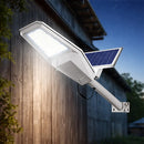 Luminária Solar LED 1200W Placa Externa com Controle Remoto