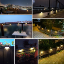 Luminária Solar LED Automática BILLA para Áreas Externas