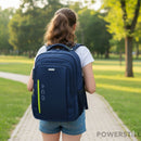 Mochila Unissex Impermeável com Cadeado Aco Antifurto