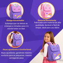 Mochila Unicórnio Escolar Grande Conforto e Magia