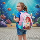 Mochila Princesas Sua Filha Brilhando na Sala