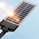 Refletor Solar LED Sensor Movimento 12h Autonomia
