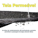 Tela Sombrite com Fita Interna e Alças Duplas