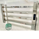 Toalheiro Elétrico Térmico Inox 304 Polido Timer Digital 1 Toalha