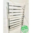 Toalheiro Elétrico Térmico Inox 304 Polido Timer Digital 2 Toalhas