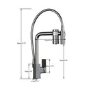 Torneira Gourmet para Cozinha Monocomando Guindaste com Filtro