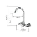 Torneira de Parede Rotativa para Cozinha Loren
