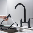Torneira para Cozinha Duplo Comando com Ducha Lateral Prestige
