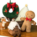 Bonecos de Pelúcia Decorativos de Natal