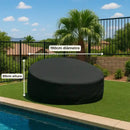 Capa Impermeável para Sofá Redondo (Tipo Chaise/Daybed)